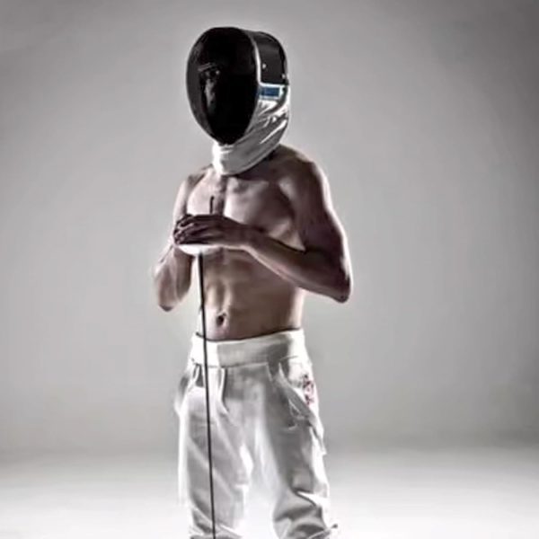 Boobysuu Fencing Mask Large Fixed White-6