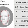 Boobysuu Fencing Mask Large Fixed White-1