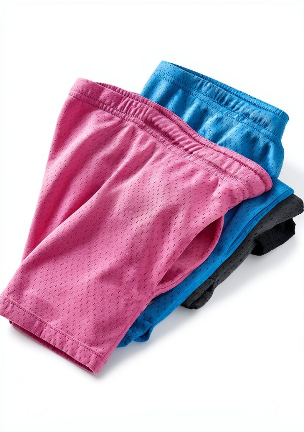 Girls Athletic Shorts ActiveKids Mesh Breathable-5
