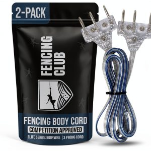 Epee Body Cord Fencing Club Clear Copper Design-0