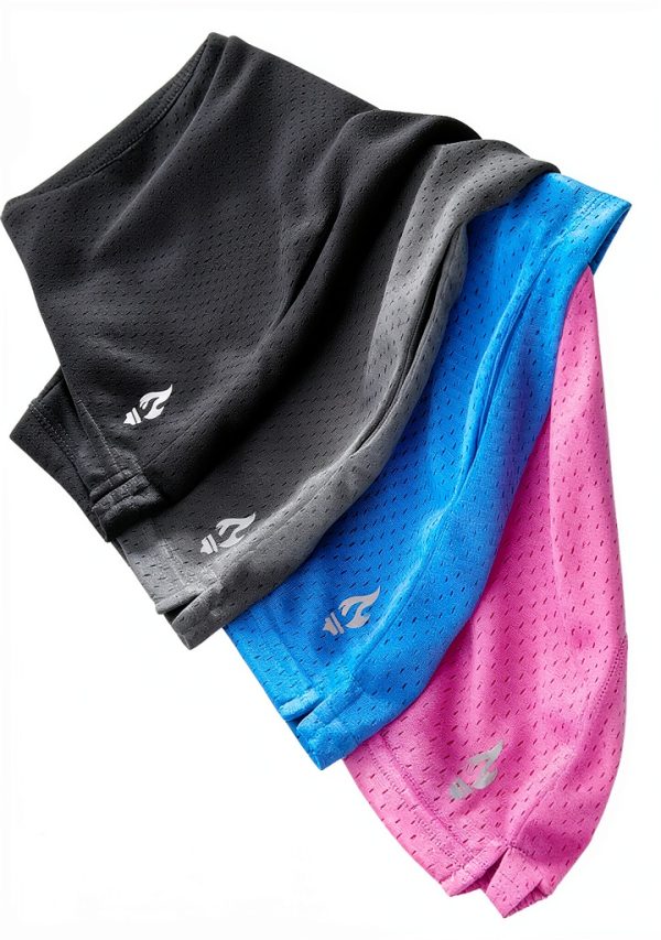 Girls Athletic Shorts ActiveKids Mesh Breathable-6