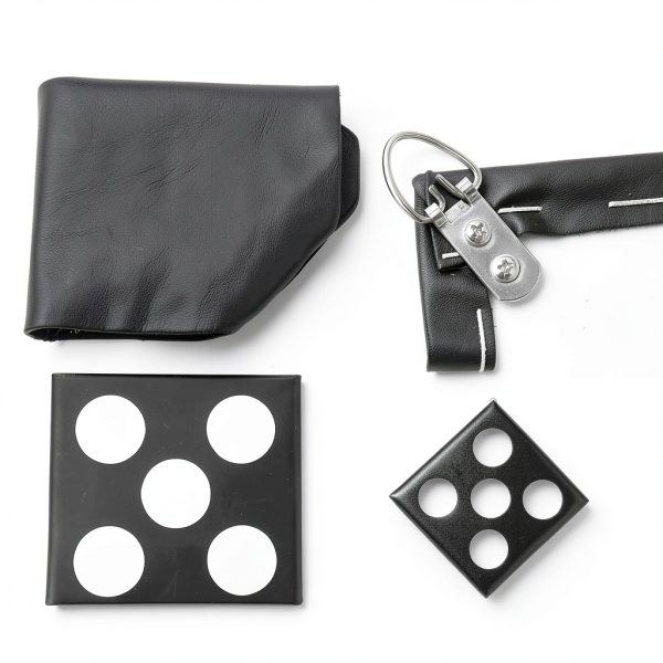 Shimeyao Fencing Target PU Leather 5 Bullseyes-3