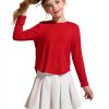 Girls Activewear T-Shirts Soft Comfortable Fabric-2