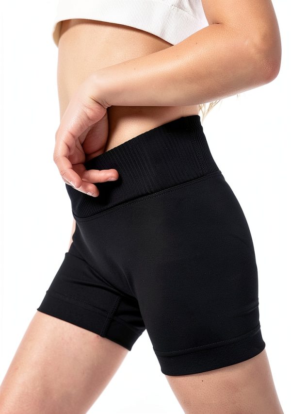 Girls Athletic Shorts Slim Tummy Control Navy Blue M7Z423-4