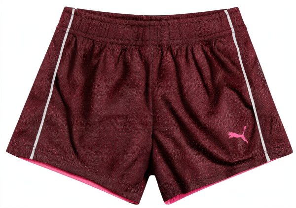 PUMA Girls Athletic Shorts Breathable Polyester-4