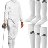Fencing Socks by Glitopper Classic Design-0