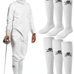 Fencing Socks by Glitopper Classic Design-0