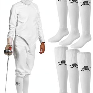 Fencing Socks by Glitopper Classic Design-0