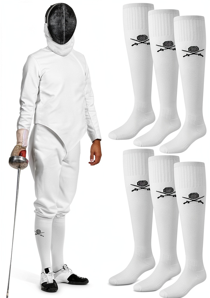 Fencing socks by Glitopper
