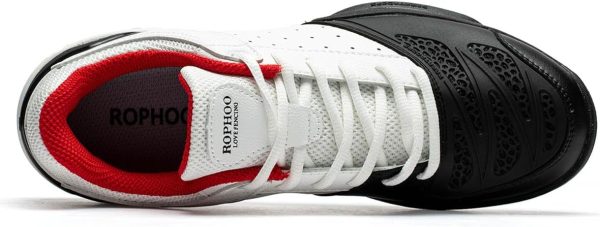 Fencing Shoes for Men Black-red-4