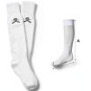 Fencing Socks Glitopper White Cotton‑Poly Blend-4
