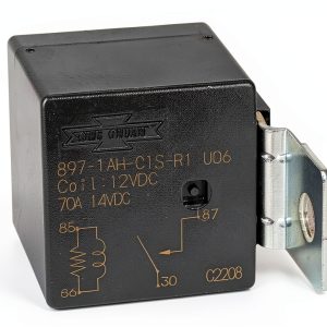 Generic Quick Connect Relay 12VDC 70A Silver Tin Oxide-0