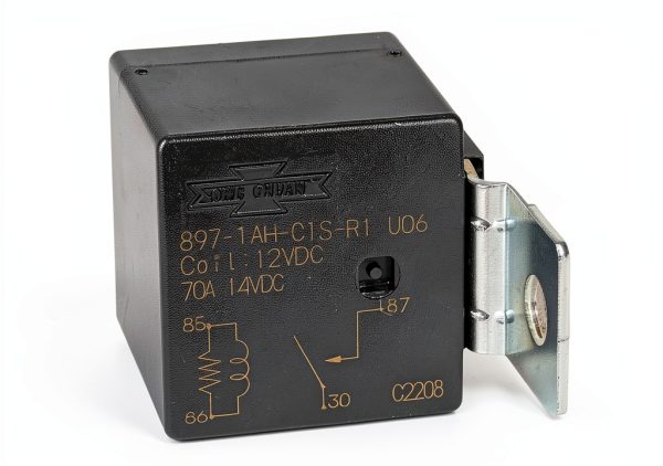 Generic Quick Connect Relay 12VDC 70A Silver Tin Oxide-0