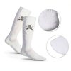 Fencing Socks Glitopper White Cotton‑Poly Blend-3