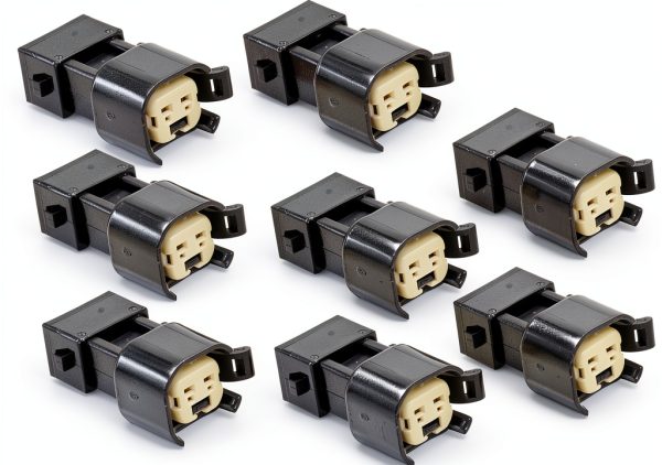 Michigan Motorsports EV1 to EV6 EV14 Adapters Black Metal-0