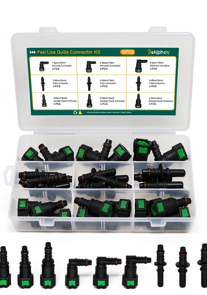 Dekiphox fuel line connectors kit