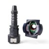 Automotive Fuel Connector JawGrew Black PA12-2