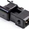 Michigan Motorsports EV1 to EV6 EV14 Adapters Black Metal-2