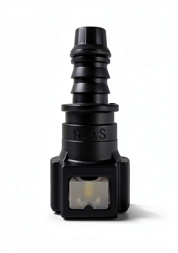 Automotive Fuel Connector JawGrew Black PA12-4
