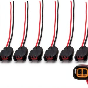 Fuel Injector Connectors DSkoiph 8‑Port EV6 EV14 with TXL Pigtails-0