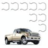 Fuel Injector Connector Clip KPALAG Stainless Steel 8 Piece Set Silver-4