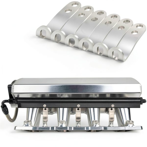 GSTP Aluminum Fuel Rail Brackets ZJ-1011-PJ-RS Double Hole LS1 LS2 LS6-1