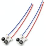 Fuel Injector Pigtail Connector HiSport 2PCS for Chevrolet GMC Buick-0