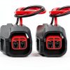 Fuel Injector Connector KUQUTIDY FTPYZLJQ01 Black 5.3in Waterproof-5