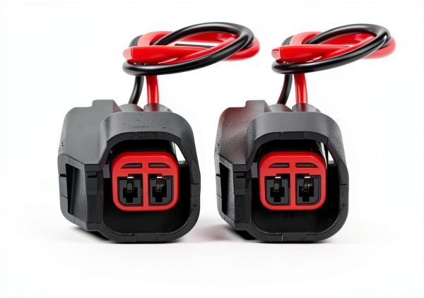 Fuel Injector Connector KUQUTIDY FTPYZLJQ01 Black 5.3in Waterproof-5