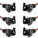 Fuel Injector Connector QKYS Copper EV1 OBD1 Plug 4PCS/8PCS-0
