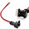 Rebvugr Fuel Injector Connector 4PCS Plug and Play ECU Adapter-1