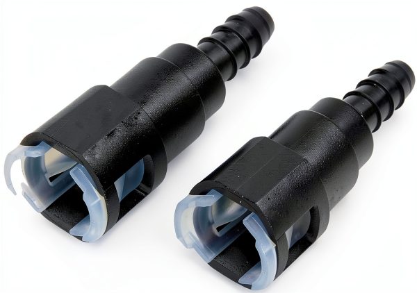 Fuel Line Connector Dorman 800-085 Black Steel/Nylon 0.31in OD-0