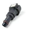 Fuel Line Quick Connector AWGUKA 2 PCS Black Straight Nylon Durable-3