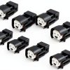 Fuel Injector Adapter 8pcs Set Stainless Steel FainWan-0