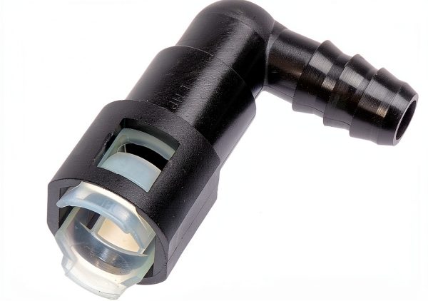 Fuel Line Connector Dorman 800-086 Black Quick Disconnect Alloy Steel-0