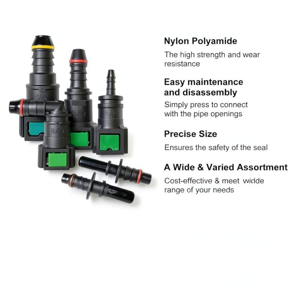 Fuel Line Quick Connector Kit Japtend 30PCS Nylon Polyamide 11 Size-2
