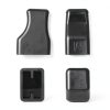 Coffee Syrup Pump Tip Covers Black Rubber 10pcs Practical Pourer Caps-3