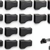 20 Pcs Coffee Syrup Pump Tip Covers Black Silicone Pourer Caps Dispensing Pumps Fits Syrup Pump Dispenser Oil Liquor Bottles, Preserve Freshness, Prevent Drips, Flavored Coffee Syrups Tip Cover-7