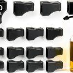 20 Pcs Coffee Syrup Pump Tip Covers Black Silicone Pourer Caps Dispensing Pumps Fits Syrup Pump Dispenser Oil Liquor Bottles, Preserve Freshness, Prevent Drips, Flavored Coffee Syrups Tip Cover-0