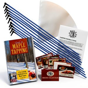 Maple Syrup Tree Tapping Kit Maple Tapper 10 Spiles 10 Blue Tubes-0
