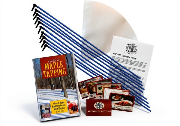 Maple Syrup Tree Tapping Kit Maple Tapper 10 Spiles 10 Blue Tubes-0