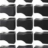 20Pcs Syrup Pump Caps, Rubber Coffee Syrup Pump Covers for Oil Liquor Bottle, Pour Dispenser, Keep Bottle Clean Preserved (Black)-0