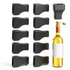20Pcs Syrup Pump Caps, Rubber Coffee Syrup Pump Covers, Long Nozzle Lotion Bottle Pumps for Flavored Syrups, Pour Dispenser, Sugar, Condiments, Olive Oil, Liquor Bottle-0