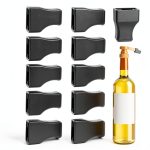 20Pcs Syrup Pump Caps, Rubber Coffee Syrup Pump Covers, Long Nozzle Lotion Bottle Pumps for Flavored Syrups, Pour Dispenser, Sugar, Condiments, Olive Oil, Liquor Bottle-0