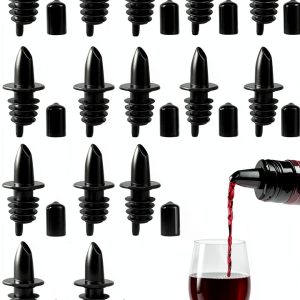 Snow Cone Syrup Bottle Pour Spouts 30pcs Dispenser Set by Starfa Lab-0