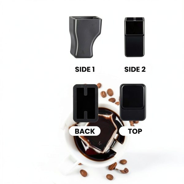 20Pcs Syrup Pump Caps, Rubber Coffee Syrup Pump Covers for Oil Liquor Bottle, Pour Dispenser, Keep Bottle Clean Preserved (Black)-3
