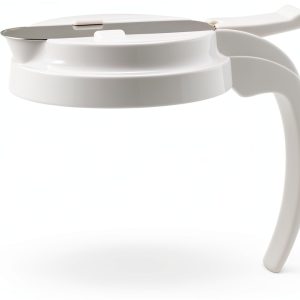 Plastic Lid for 32 & 48 Oz Syrup Dispensers by Winco PSUD-WLid White-0