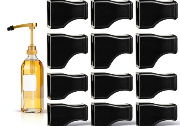 Coffee Syrup Pump Tip Covers KFHENSOMR 15pcs Black Rubber Seal Caps-0