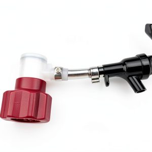 Dr. Pepper BIB Tap Valve Small Red Plastic Easy Clean Dispenser-0