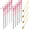 Patelai Coffee Syrup Pump Set 14 Pcs for 750ml Bottles Pink Dispenser-0